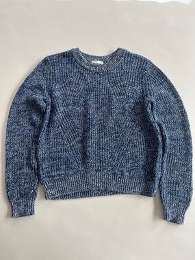 H&M blue knit sweater